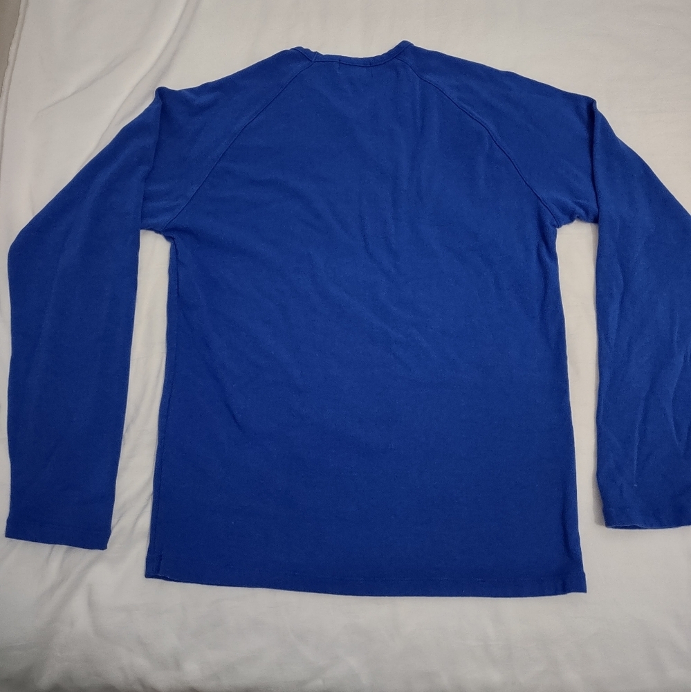 Banana Republic Stretch Women Blue Sweater V neck Size Sโ